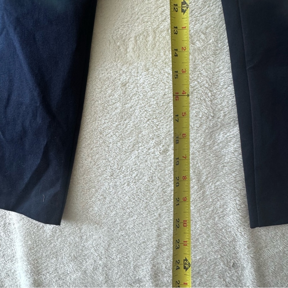 Old Navy NEW High Waisted Pixie 26 Pockets Straight Ankle Pants Stretch Zip Blue - Picture 15 of 16